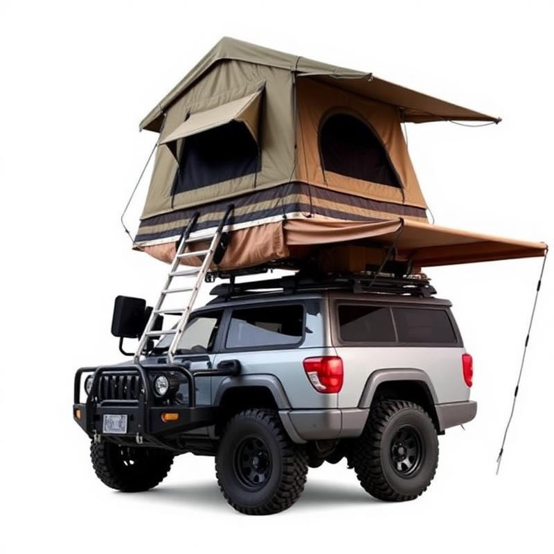 Hardshell Aluminium Rooftop Tent — Sleeps 2-3